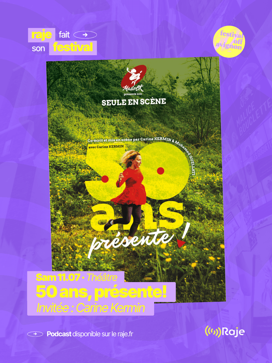 RAJE fait son festival - « 50 ans, présente ! » - 11.07.2026